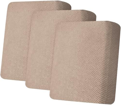 XINEAGE 3 Piece Stretch Couch Cushion Covers Individual Sofa Slipcovers by XINEAGE