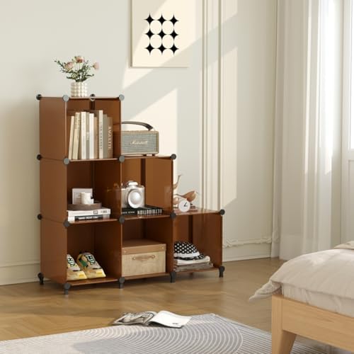 AWTATOS Closet Organizer, 6 Cube Storage Organizer, Closet Storage Shelves - Image 2