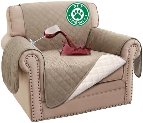 Turquoize 100% Waterproof Chair Covers Couch Covers for Dogs, Chair 28" by Turquoize