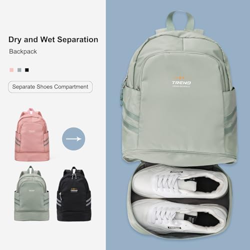 SYCNB Gym Backpack for Women with Shoes Compartment,Sports Backpack - Image 7