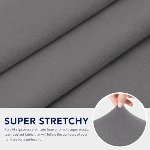 PureFit 100% Waterproof Chair Couch Cover Slipcovers for Couches and Sofas - Image 5