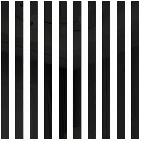 15 Pcs Self-Adhesive Flexible Molding Trim, Vibrant Mirror Like Stickers, Removable Decals Stickers for Wall Frames/Wallpaper Border/Waist Lines(Black) - Image 5