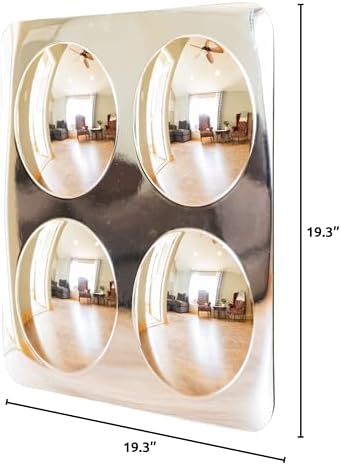 Spark & Wow Sensory Wall Toddler Mirror, Large 4 Bubbles - Image 3