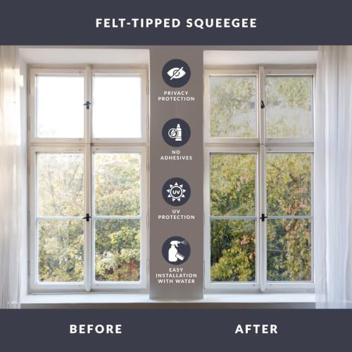Silver Energy Window Film by Artscape - Reflective Heat Reduction Film, Static Cling, One-Way Privacy, Reflective, Easy DIY Installation - 47.25 x 78 Inch - Image 2