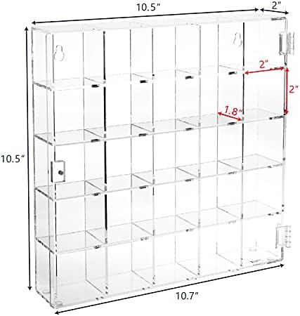 Ikee Design Premium Acrylic 24 Souvenir Spoon Display Case - Image 2