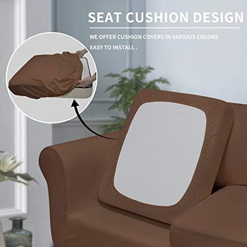 Easy-Going Stretch Oversized Loveseat Couch Cover for 2 Cushion Washable - Image 3