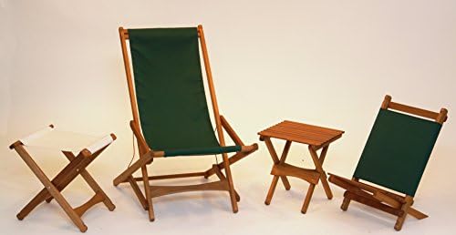 BYER OF MAINE, 18" H x 16" W x 16" D, Pangean Folding Wooden Table - Image 2