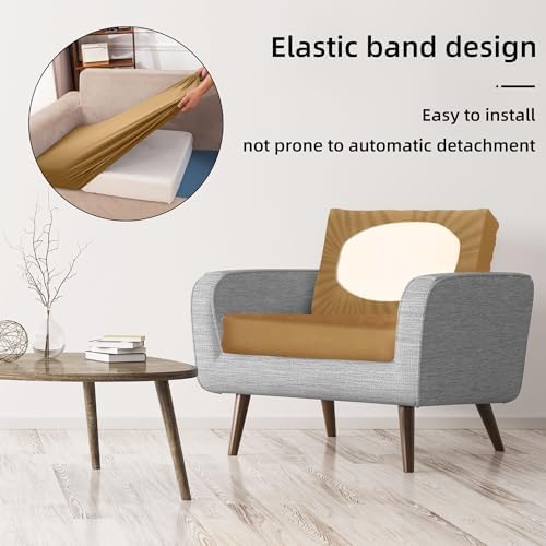 8 Pcs Outdoor Cushion Covers, Patio Sofa Cushion Covers Replacement - Image 6