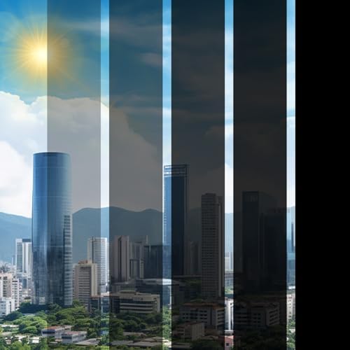 FuFin Window Film Transparent, 50% VLT, for Shopfront Glass, 41.3"×196.9" by FuFinWINDOWFILM