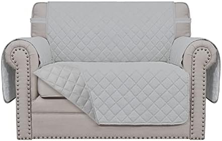 Easy-Going Reversible Couch Cover, Oversized Chair, Light Gray/Light Gray by Easy-Going