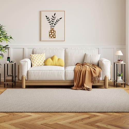 TUTOTAK Narrow Side Table Set of 2, Small End Table with Charging Station - Image 4