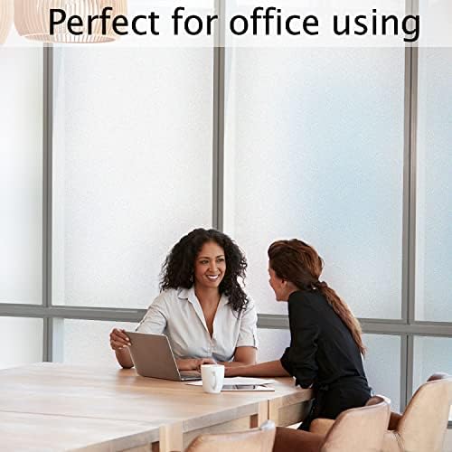 HIDBEA Frosted Glass Window Privacy Film,Static Cling 45.2 in x 13.1 ft - Image 4
