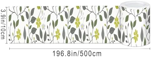 IVN Wallpaper Border Peel and Stick Wall Olive Vine 4x196 Inch - Image 5