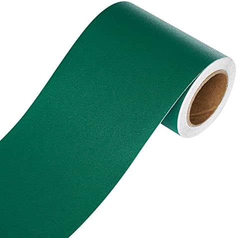 YENHOME Bulletin Board Borders Green Wallpaper Border Peel and Stick 3"X590" Straight Rolled Classroom Borders for Bulletin Board Removable Wallpaper Border Peel and Stick for Bedroom Backdrop Decor by Yenhome