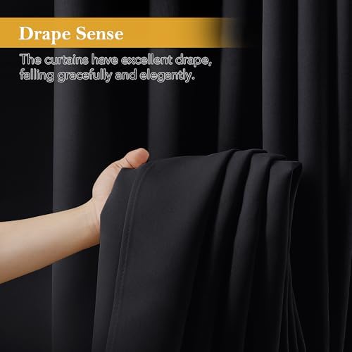 RYB HOME Blackout Thermal Insulated Curtain for Sliding Glass Door - Image 6