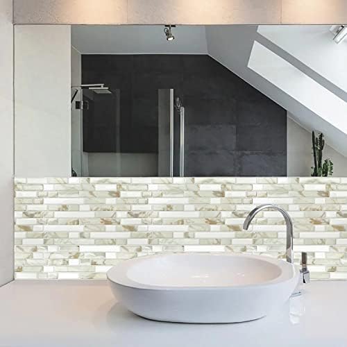 STICKGOO Peel and Stick Wall Tile Self-Adhesive Backsplash Thicker Design - Image 4