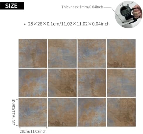 LiveInUrban Flat Metal Wall Panels Rustic Finish for Kitchen- Tin - Image 4