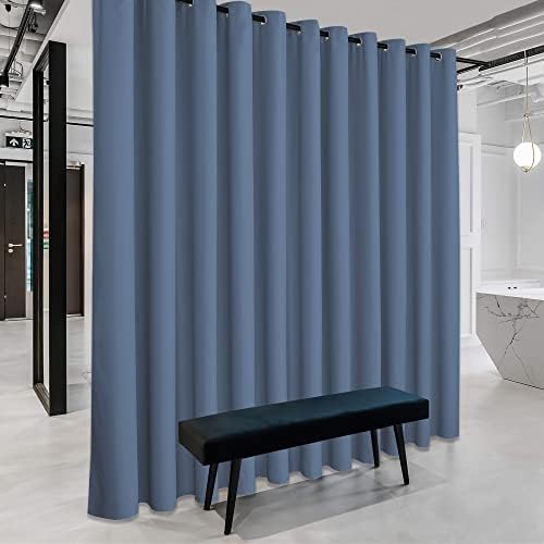 RYB HOME Extra Wide Curtain for Room Divider Blackout Privacy Partitions by RYBHOME