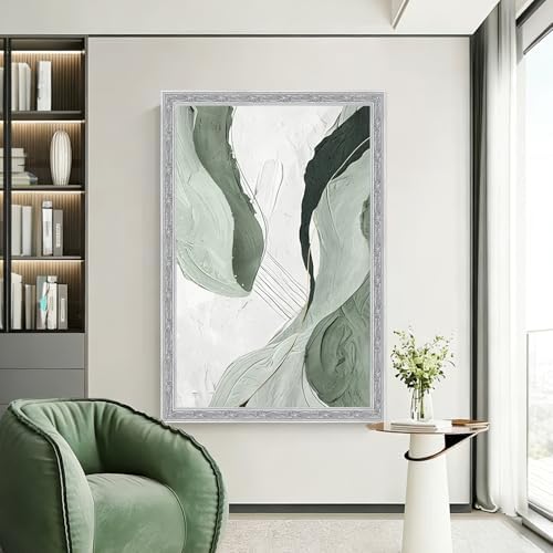 Peel and Stick PVC Crown Molding Trim, 16.4 Ft x 1.8" Flexible Self Adhesive Wall Trim, Decorative Molding Strip for Mirror Frame Baseboard Cabinet Home Decor (Silver) - Image 5