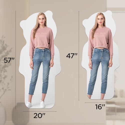 iCAGY Acrylic Full Body Self-Adhesive Shatterproof Mirror - Image 5
