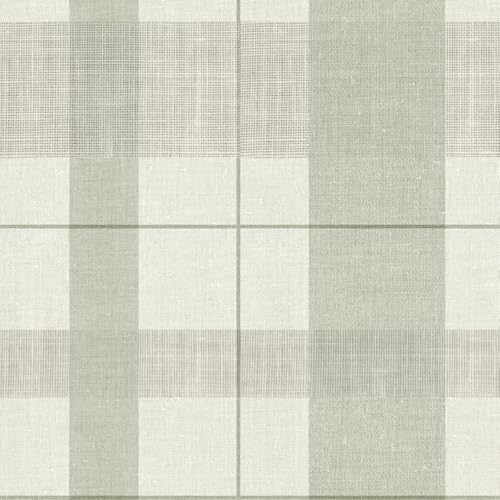 Timeet Modern Peel and Stick Wallpaper Wallpaper Light Green Gray Boho Contact Paper Waterproof Self Adhesive Removable Textured Wall Paper for Bedroom Bathroom Cabinets Wall Decor Vinyl 17.3" x 200" by Timeet