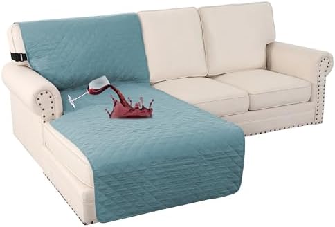 Turquoize 100% Waterproof Sofa Covers Chaise Lounge L Shape Sofa Protector by Turquoize