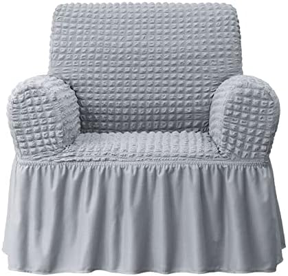 NICEEC Arm Chair Covers Armchair Covers Universal Slipcovers with Skirt by NICEEC