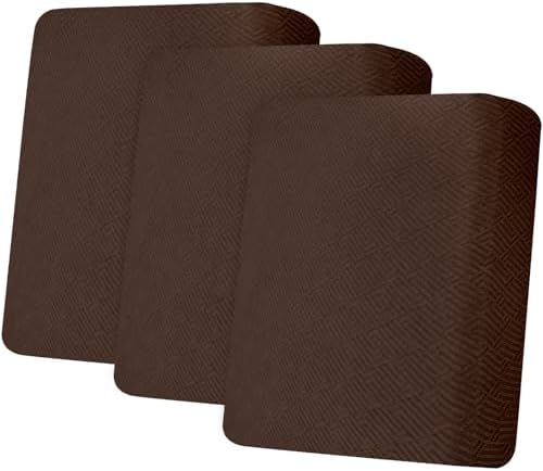 XINEAGE 3 Piece Stretch Couch Cushion Covers Individual Sofa Slipcovers by XINEAGE
