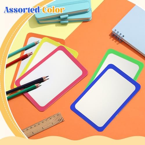 Dandat 20 Pcs 6x4 Shatter Proof Unbreakable Kids Mirrors, Rainbow Colors - Image 6