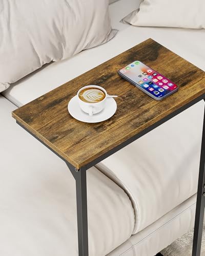 TUTOTAK C Shaped End Table Set of 2, 28.7 inch Tall Couch Small Side Table - Image 6