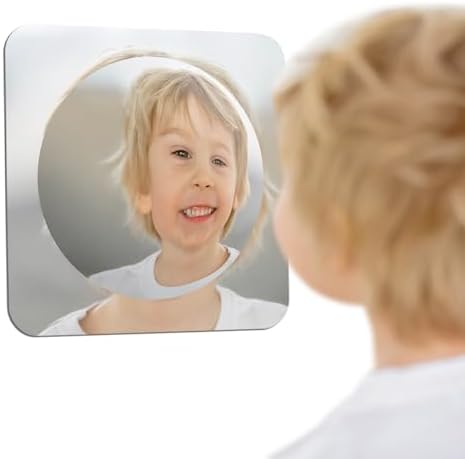 Special Supplies Sensory Bubble Wall Mirror - Interactive Acrylic Mirrors for Wall Decoration and Sensory Toys for Kids Classroom or Home -Sensory Room Decor -Visual, Tactile Stimulation (1 Pk) by SpecialSupplies