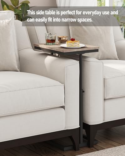 TUTOTAK End Table, Side Table, Tall Couch Table, Sofa Table - Image 3