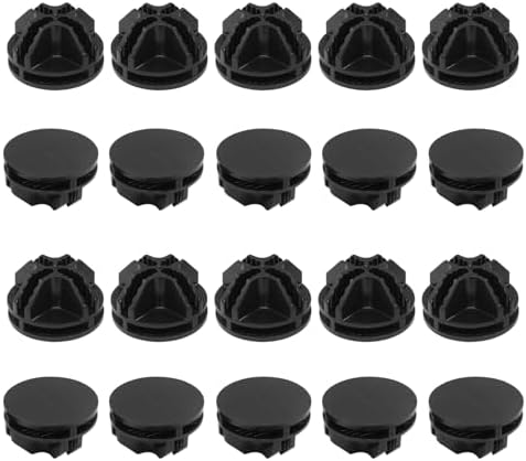 20Pcs Black Plastic Wire Grid Cube Connector by Seimneire