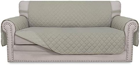 Easy-Going Reversible Couch Cover, 2 Cushion Sofa, Beige/Beige by Easy-Going