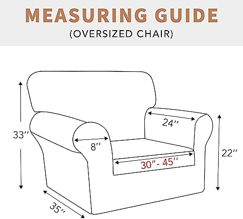 Easy-Going 100% Waterproof Oversized Chair Couch Cover, Stretch Sofa Cover - Image 6