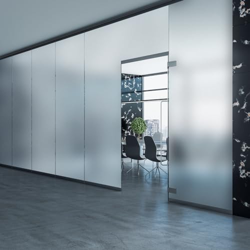 HIDBEA Frosted Glass Window Privacy Film,Static Cling 55.1 in x 32.8 ft - Image 6