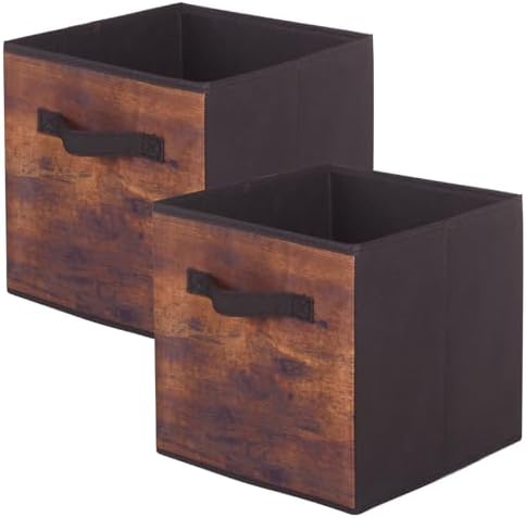 ShellKingdom Storage Bins, Foldable Fabric Storage Cubes And Cloth Storage by ShellKingdom