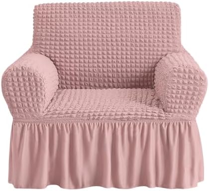 NICEEC Arm Chair Covers Armchair Covers Universal Slipcovers with Skirt by NICEEC