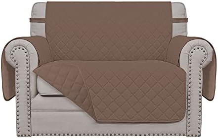 Easy-Going Reversible Couch Cover, Oversized Chair, Brown/Brown by Easy-Going
