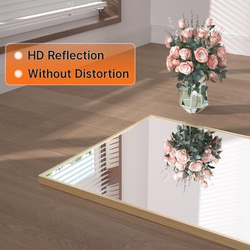 Hasipu Door Mirror Full Length, 56 x 16 Inch Full Body Wall Mirror Over The Door Hanging Mirror for Bedroom, Living Room, Cloakroom - Image 6