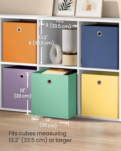 SONGMICS Storage Cubes, Set of 6 Odorless Foldable Storage Boxes - Image 7