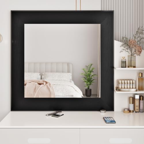 WESTICK Metallic Peel and Stick Mirror Frame Border Black Wallpaper Border - Image 7