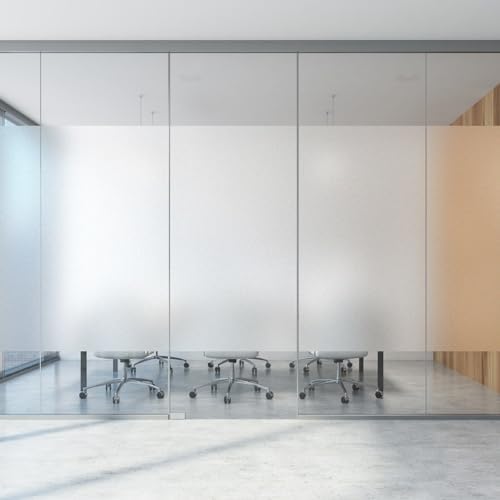 KESPEN Window Privacy Film Frosted Glass Static Cling Tint, 55.1InX32.8Ft - Image 7