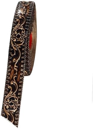 Flexible Wall Trim, 16.4 Feet Peel and Stick Molding - Brass by Unknown