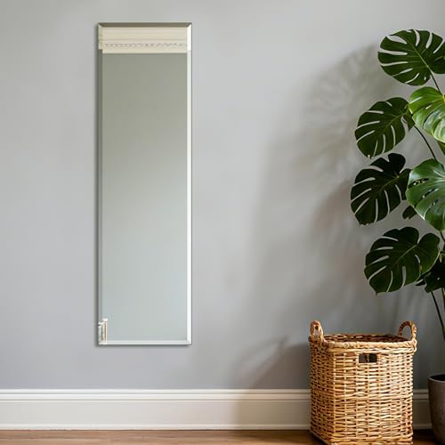 Frameless Full Length Mirror for Wall, 48x14 Inch Bathroom Vanity Mirror - Image 7