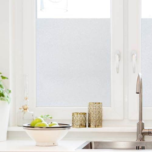Sparkle Frost Light Effects Window Privacy Film by Artscape - Decorative Frosted Glass Design, Static Cling, Blocks Views, Not Light, UV Protection, Easy DIY Installation - 35.43 x 72 Inch by Unknown