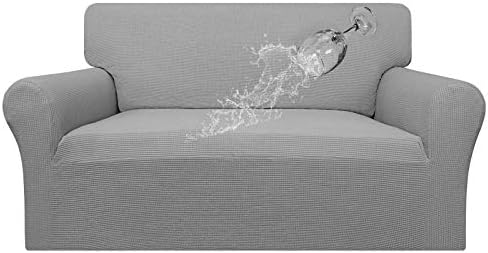 Easy-Going Waterproof Loveseat Couch Cover Stretch Jacquard Sofa Cover by Easy-Going