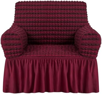 NICEEC Arm Chair Covers Armchair Covers Universal Slipcovers with Skirt by NICEEC