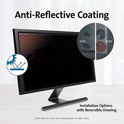 Kensington FP184W9 Privacy Screen for 18.4" Widescreen 16:9 Monitors (K52126WW) - Image 2