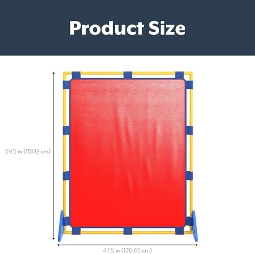Children's Factory PlayPanel Room Divider 59.5" x 47.5", Red - Image 3